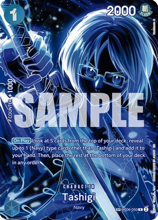 Tashigi (SP) (OP06-050) - Rare