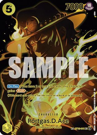 Portgas.D.Ace (SP) (ST13-011) - Super Rare