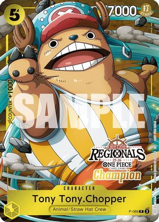 Tony Tony.Chopper (Offline Regional Champion Card Set 2025 Vol.2) (P-089)  -  Promo
