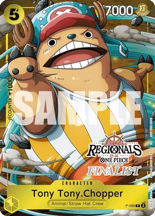Tony Tony.Chopper (Jeu de cartes finalistes régionaux hors ligne 2025 Vol.2) (P-089) - Promo