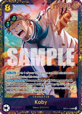 Koby (Treasure Cup août 2025) (OP11-119) - Secrète Rare