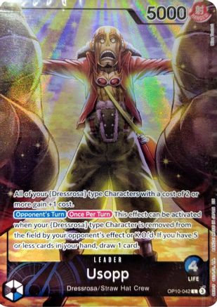Usopp (Official Playmat -Limited Edition Vol. 3-) (OP10-042)  -  Leader