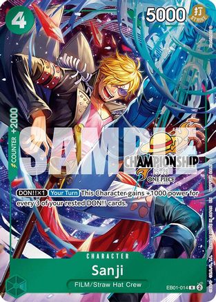 Sanji (CS 25-26 Celebration Pack) (EB01-014)  -  Rare