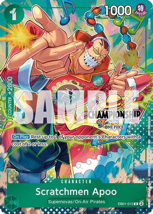 Scratchmen Apoo (CS 25-26 Pack Célébration) (EB01-015) - Rare