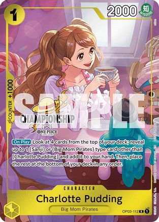 Charlotte Pudding (112) (Pack Célébration CS 25-26) (OP03-112) - Rare
