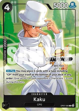 Kaku (Pack Célébration CS 25-26) (OP07-080) - Rare