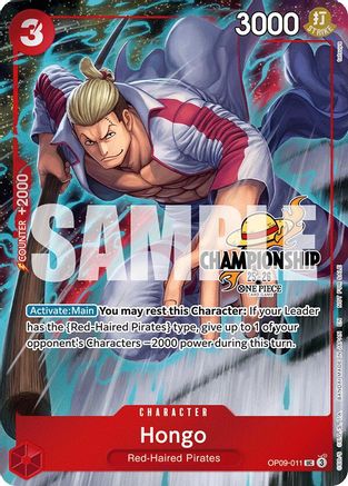 Hongo (Pack Célébration CS 25-26) (OP09-011) - Peu commune
