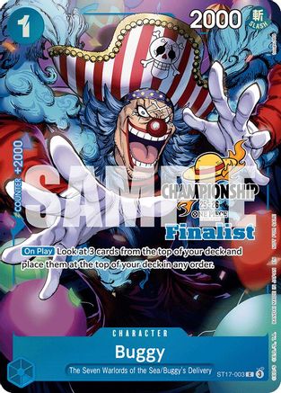 Buggy (CS 25-26 Finalist Card Set 1) (ST17-003)  -  Common