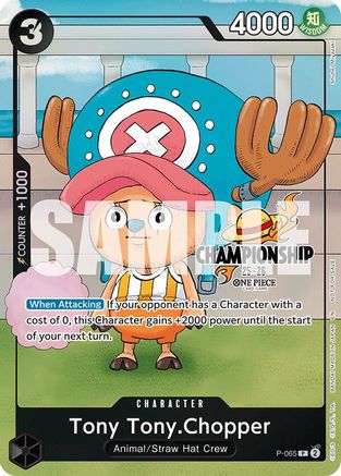 Tony Tony.Chopper (CS 25-26 Event Pack Finalist Ver.) (P-065)  -  Promo