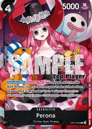 Perona (CS 25-26 Top Player Pack) (OP10-092)  -  Common