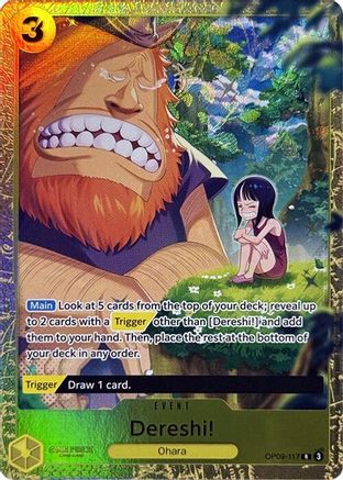 Dereshi! (Collection de cartes Premium -Meilleure Sélection Vol. 4-) (OP09-117) - Rare