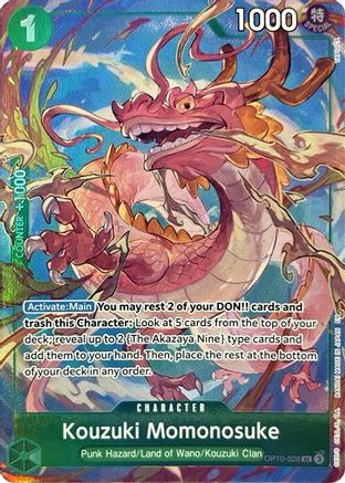 Kouzuki Momonosuke (Premium Card Collection -Best Selection Vol. 4-) (OP10-028)  -  Uncommon