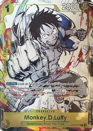 Monkey.D.Luffy (Premium Card Collection -6 assort vol.1-) (OP10-111) - Rare