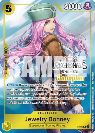 Jewelry Bonney (Online Regional Champion Card Set 2025 Vol.2) (P-085)  -  Promo
