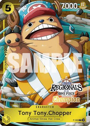 Tony Tony.Chopper (Online Regional Champion Card Set 2025 Vol.2) (P-089)  -  Promo