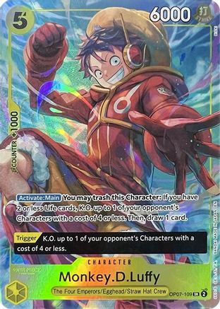 Monkey.D.Luffy (Illustration Box Vol.3) (OP07-109) - Super Rare