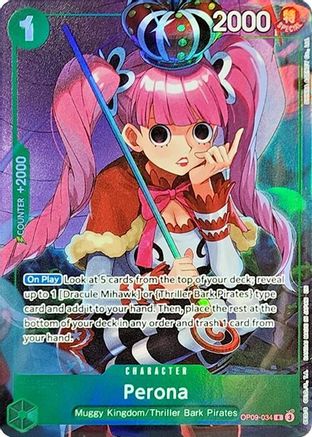 Perona (Illustration Box Vol. 4) (OP09-034) - Rare