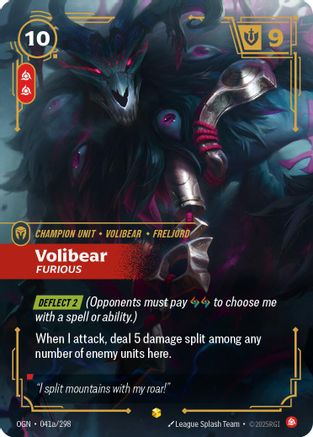 Volibear - Furieux (Illustration alternative) (041a/298) - Origins
