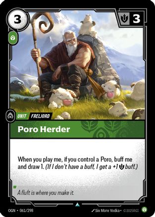 Berger de Poros (061/298) - Foil Origines