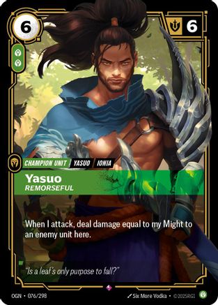 Yasuo – Repenti (076/298) – Origines