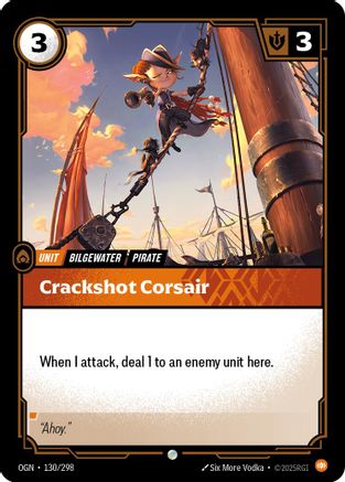 Flibustier franc-tireur (130/298) - Origins Foil