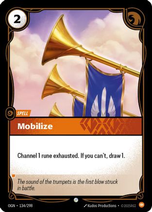 Mobiliser (134/298) - Origines