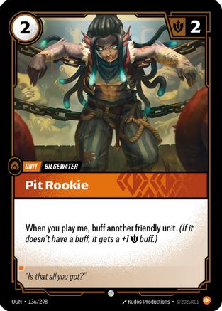 Pit Rookie (136/298) - Foil Origines