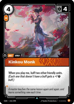 Moine Kinkou (141/298) - Origines