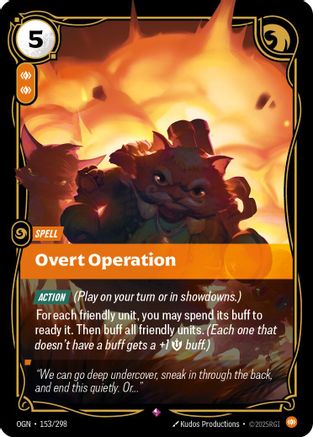 Opération ouverte (153/298) - Origines