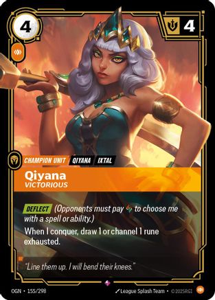 Qiyana - Victorieuse (155/298) - Origines