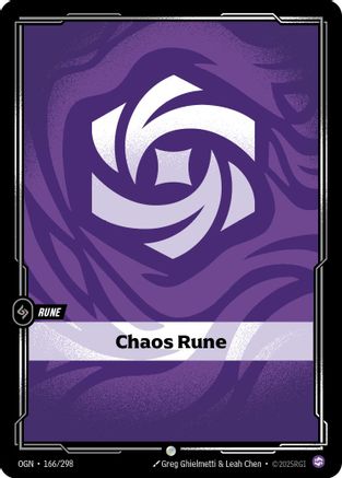 Rune du Chaos (166/298) - Origines