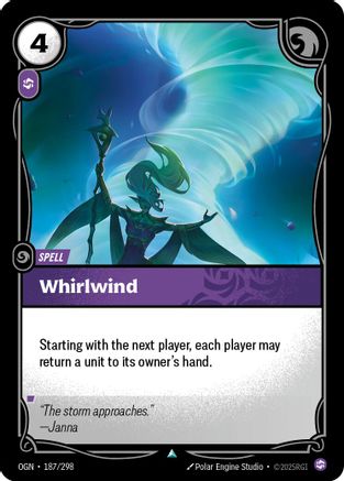 Whirlwind (187/298) - Origins Foil