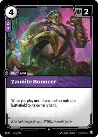 Zaunite Bouncer (188/298) - Origins