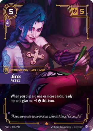 Jinx - Rebelle (202/298) - Origines