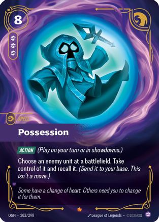 Possession (203/298) - Origines