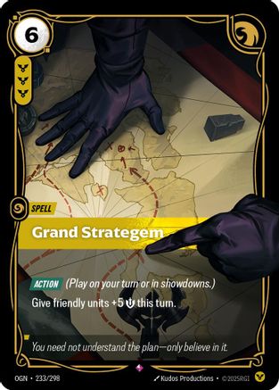 Grand Stratagème (233/298) - Origines