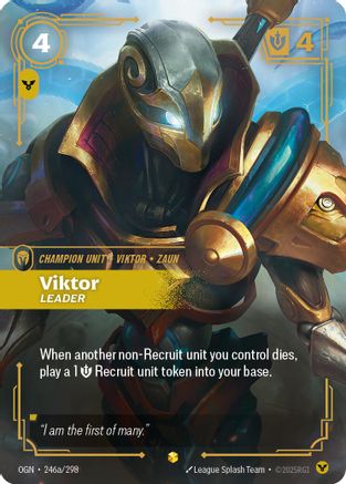 Viktor - Leader (Illustration alternative) (246a/298) - Origines