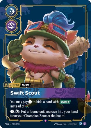 Teemo - Swift Scout (263/298) - Origins