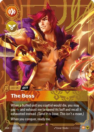 Sett - The Boss (269/298) - Origins