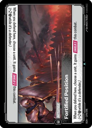 Position fortifiée (279/298) – Foil Origins