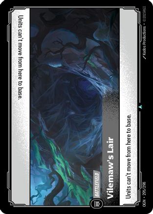 Repaire de Vilemaw (295/298) - Origines