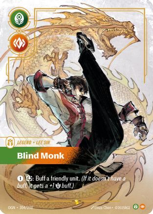 Lee Sin - Blind Monk (Overnumbered) (304/298) - Origins