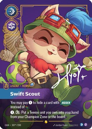 Teemo - Swift Scout (Alternate Art) (307*/298) - Origins