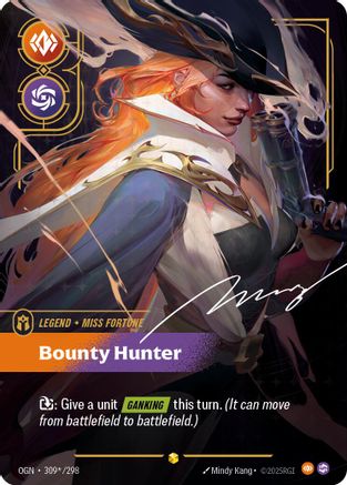 Miss Fortune - Chasseuse de primes (Illustration alternative) (309*/298) - Origines