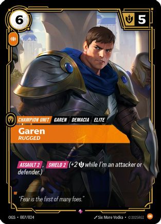 Garen - Rugged (007/024) - Origins Proving Grounds