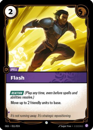 Flash (011/024) - Origins Proving Grounds Foil
