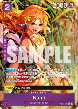 Nami (Illustration alternative) (PRB02-012) - Rare