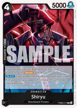 Shiryu (PRB02-015)  -  Rare