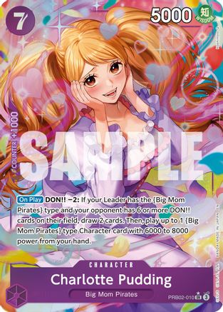 Charlotte Pudding (Alternate Art) (PRB02-010) - Super Rare