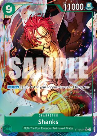 Shanks - ST16-004 (Illustration alternative) (ST16-004) - Super Rare
